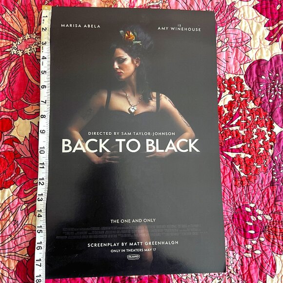 Limited Edition Amy Winehouse feature film Back to Black vinyl LP and poster - Picture 4 of 5